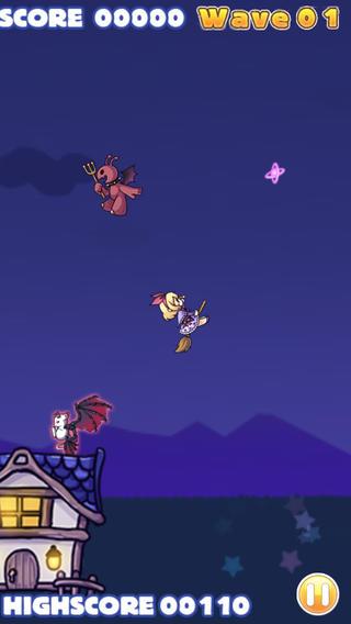 小魔女飞行汉化破解版下载,小魔女飞行,飞行游戏,休闲游戏